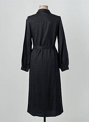 Robe mi-longue noir OBJECT femme