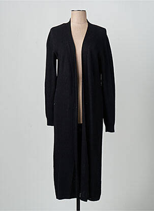 Gilet manches longues noir OBJECT femme