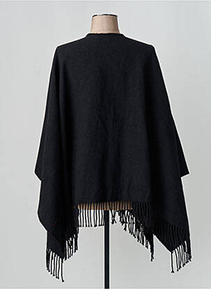 Poncho noir YUGEN femme
