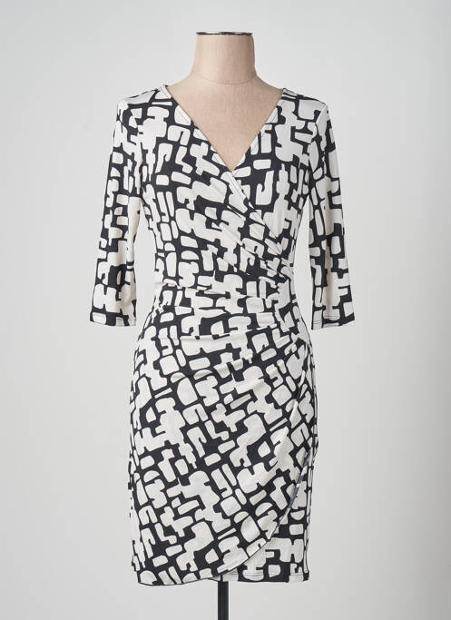 Robe mi-longue noir MORGAN femme