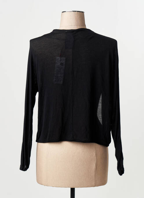 Gilet manches longues noir STREET ONE femme