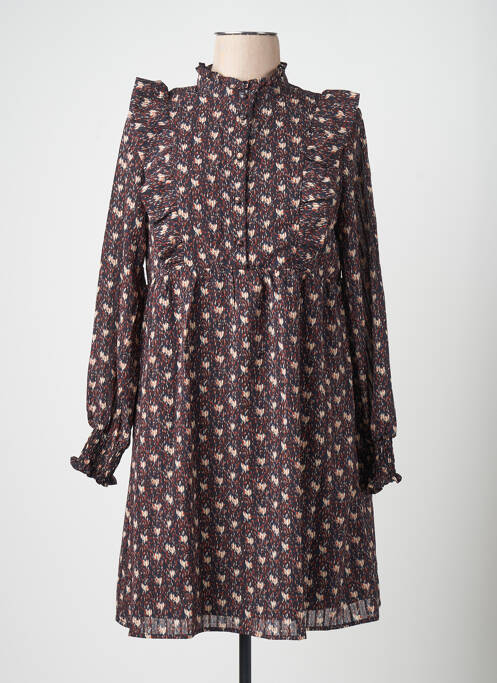 Robe longue marron MOLLY BRACKEN femme