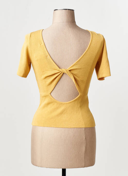T-shirt jaune MANGO femme