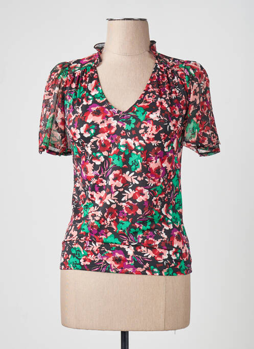 T-shirt noir NAF NAF femme