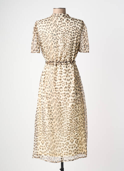 Robe courte marron VERO MODA femme