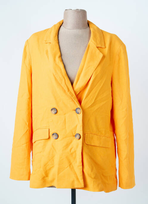 Blazer orange ONLY femme