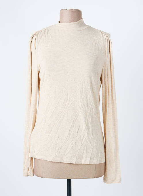 Top beige MANGO femme