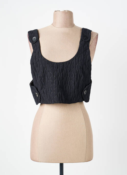 Top noir MANGO femme