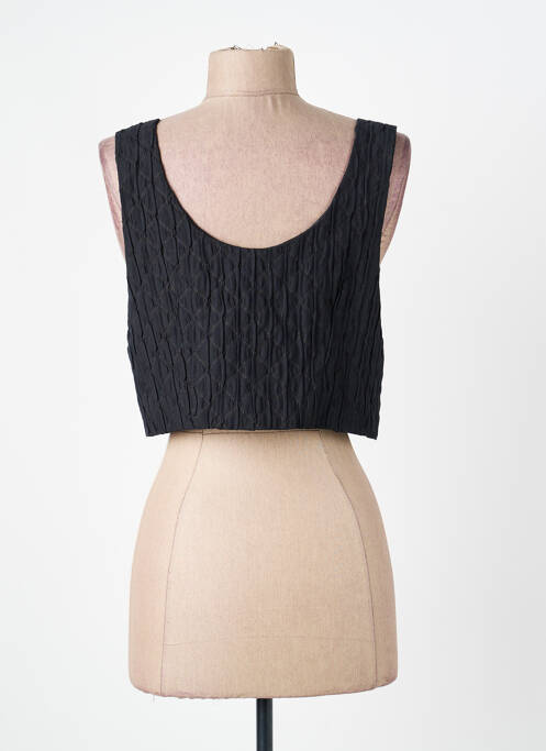 Top noir MANGO femme