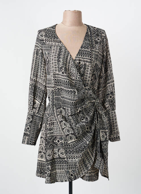 Robe mi-longue noir MOLLY BRACKEN femme