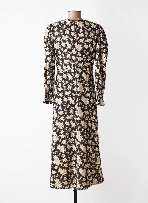 Robe longue noir MANGO femme