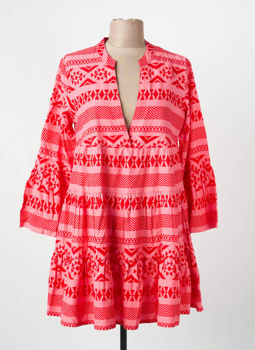 Robe courte rose ONLY femme