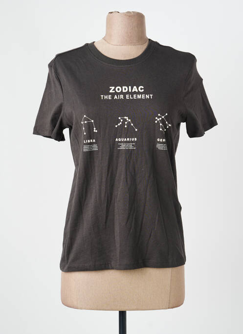 T-shirt noir ONLY femme