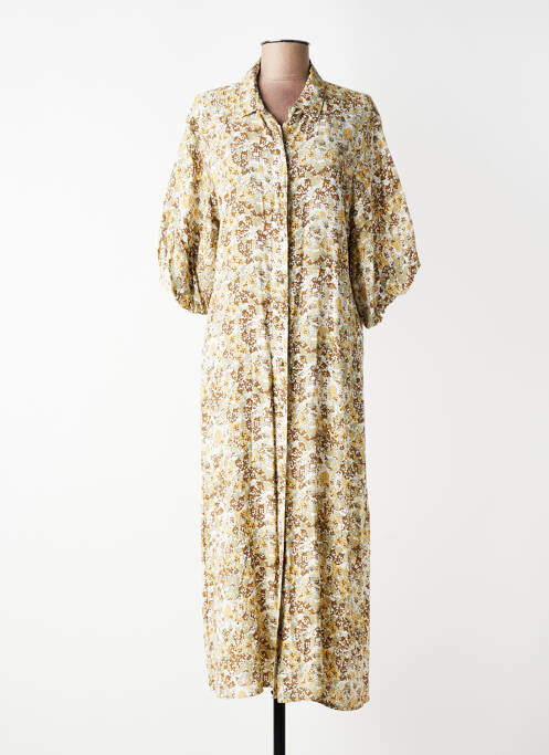 Robe longue blanc OBJECT femme