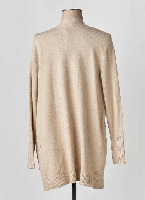 Gilet manches longues beige STREET ONE femme