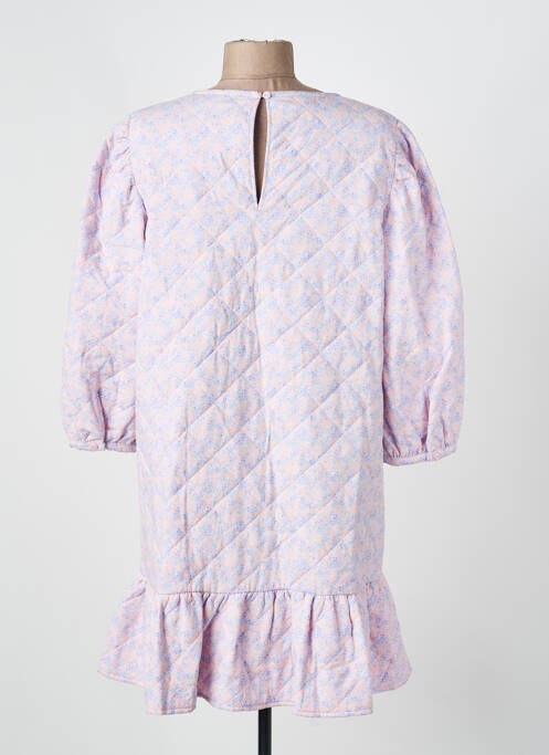 Robe mi-longue rose JACQUELINE DE YONG femme