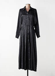 Robe longue noir ASTRID BLACK LABEL femme