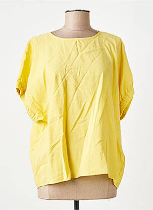 Chemisier jaune MORE & MORE femme