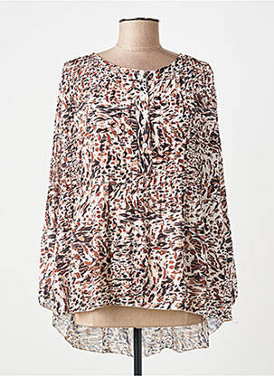 Chemisier marron ZABAIONE femme