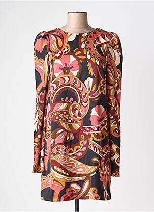 Robe courte rose MANGO femme