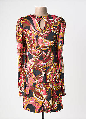 Robe courte rose MANGO femme