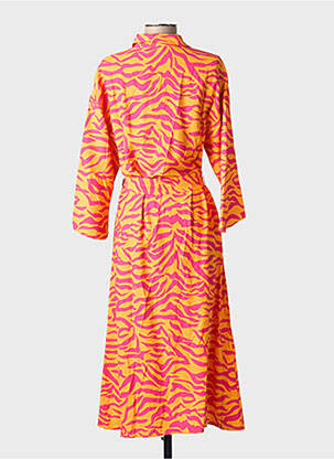 Robe longue orange VILA femme