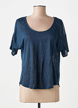 Top bleu NAF NAF femme
