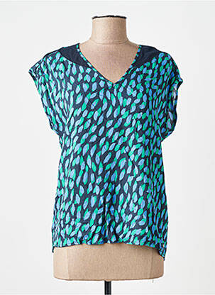 Top bleu GARCIA femme