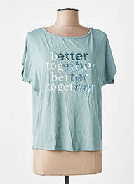 T-shirt vert S.OLIVER femme