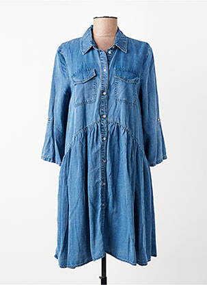 Robe longue bleu ONLY femme