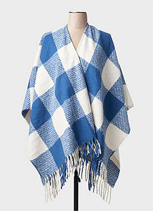 Poncho bleu VERO MODA femme
