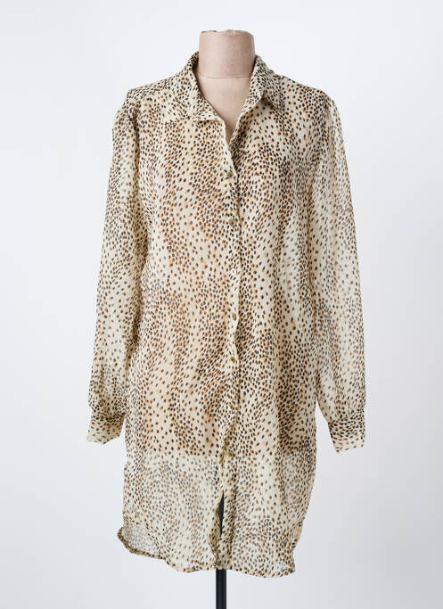 Robe courte beige BELLITA femme