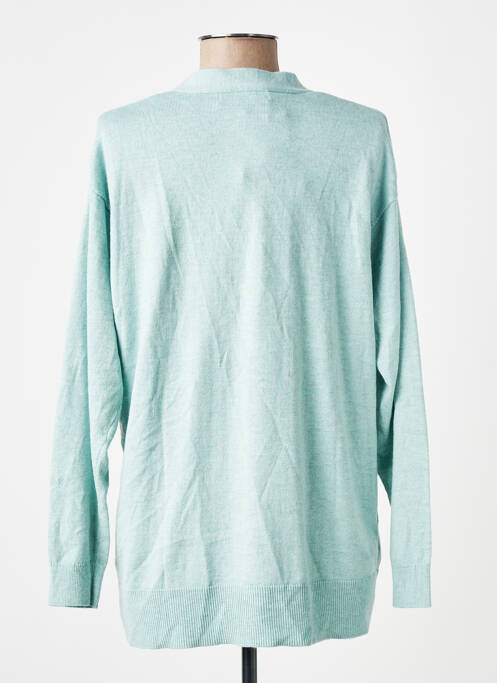 Gilet manches longues vert MANGO femme