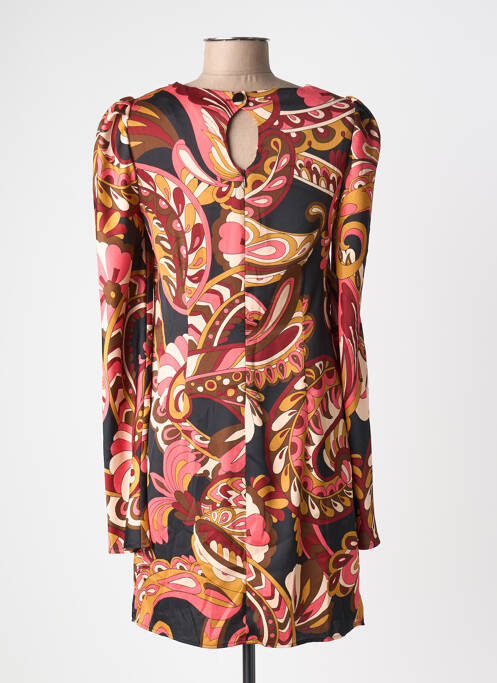 Robe courte rose MANGO femme