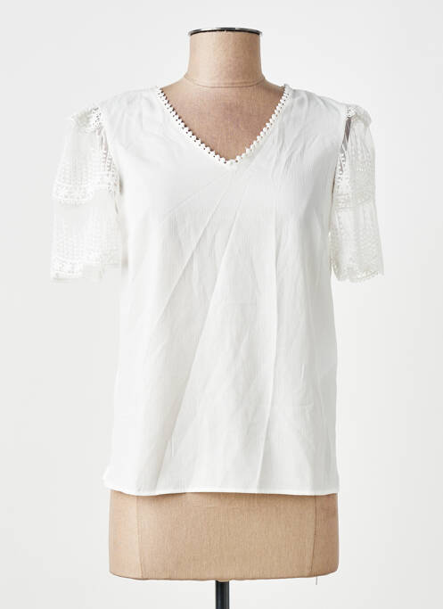 Top beige NAF NAF femme