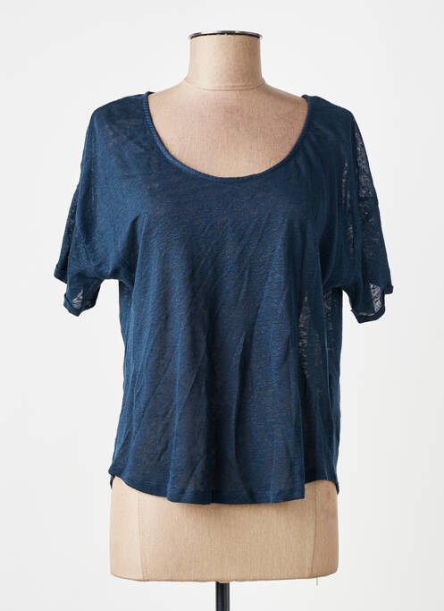 Top bleu NAF NAF femme