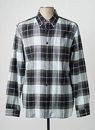 Chemise manches longues gris FRED PERRY homme