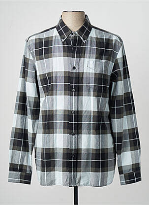 Chemise manches longues gris FRED PERRY homme