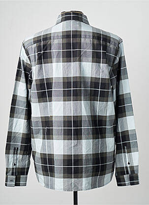 Chemise manches longues gris FRED PERRY homme