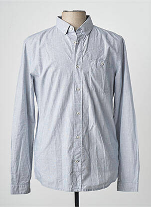 Chemise manches longues gris TOM TAILOR homme