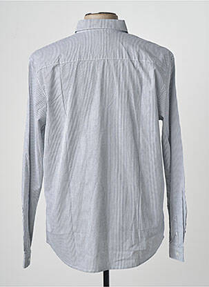 Chemise manches longues gris TOM TAILOR homme