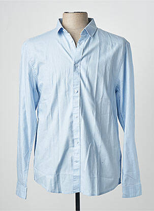 Chemise manches longues bleu TOM TAILOR homme