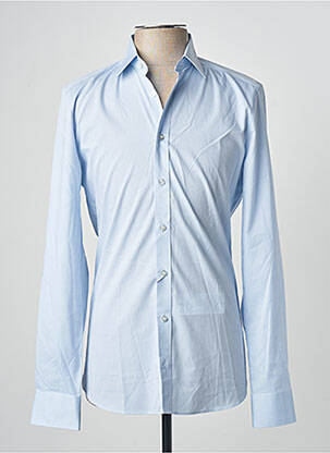 Chemise manches longues bleu OLYMP homme