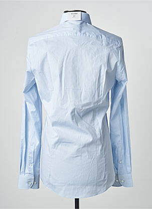 Chemise manches longues bleu OLYMP homme