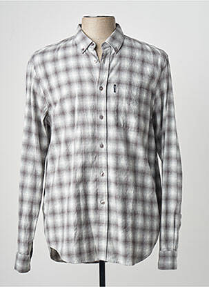 Chemise manches longues gris ESSENTIEL ANTWERP homme