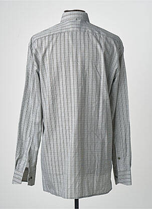 Chemise manches longues vert OLYMP homme