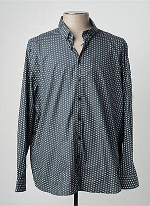 Chemise manches longues vert STATE OF ART homme