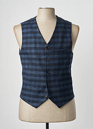 Gilet sans manche bleu LE FABULEUX MARCEL DE BRUXELLES homme