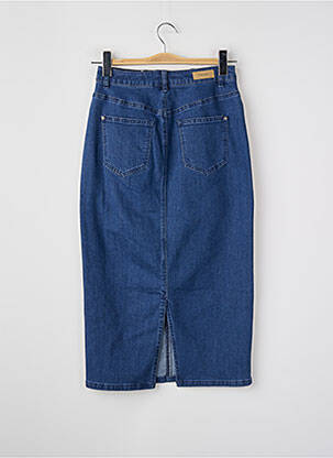 Jupe courte bleu FRANSA femme