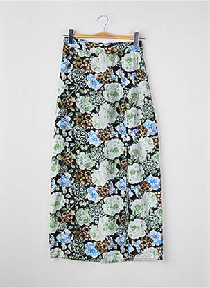 Jupe longue vert OBJECT femme